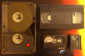 cassettes vidéo et camescopes
